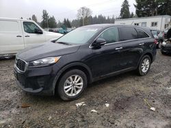 KIA Sorento L salvage cars for sale: 2019 KIA Sorento L