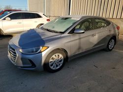 Salvage cars for sale from Copart Lawrenceburg, KY: 2017 Hyundai Elantra SE