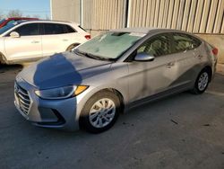 Hyundai salvage cars for sale: 2017 Hyundai Elantra SE