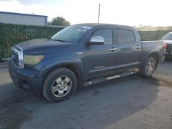 Salvage trucks for sale at Orlando, FL auction: 2008 Toyota Tundra Crewmax Limited