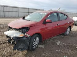 Salvage cars for sale at Kansas City, KS auction: 2013 Nissan Versa S