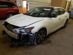 Salvage cars for sale from Copart Ham Lake, MN: 2017 Nissan Maxima 3.5S