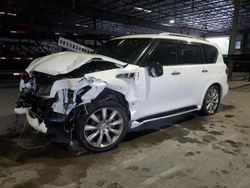 Salvage cars for sale from Copart Gaston, SC: 2011 Infiniti QX56