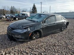 Chrysler salvage cars for sale: 2015 Chrysler 200 S