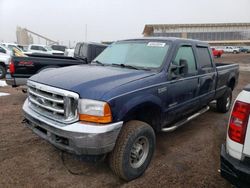 Salvage cars for sale from Copart Colorado Springs, CO: 2001 Ford F350 SRW Super Duty
