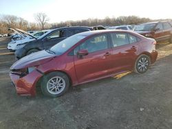 Salvage cars for sale from Copart Des Moines, IA: 2022 Toyota Corolla LE