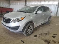 Salvage cars for sale at Des Moines, IA auction: 2016 KIA Sportage LX