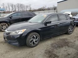 Honda Accord LX Vehiculos salvage en venta: 2016 Honda Accord LX