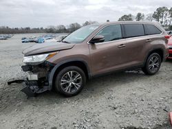 Salvage cars for sale at Byron, GA auction: 2019 Toyota Highlander LE