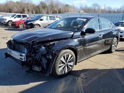 Salvage cars for sale at Assonet, MA auction: 2019 Nissan Altima SV