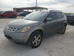 Salvage cars for sale at West Palm Beach, FL auction: 2005 Nissan Murano SL