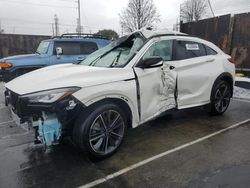 Salvage cars for sale at auction: 2023 Infiniti QX55 Luxe