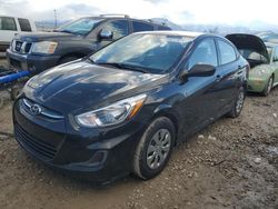 Salvage cars for sale at Magna, UT auction: 2017 Hyundai Accent SE