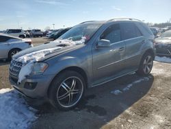 Salvage cars for sale from Copart Indianapolis, IN: 2011 Mercedes-Benz ML 350 4matic