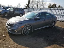 Honda salvage cars for sale: 2020 Honda Civic LX