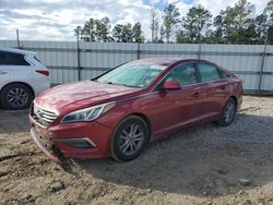 Salvage cars for sale from Copart Harleyville, SC: 2015 Hyundai Sonata SE