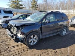 Vehiculos salvage en venta de Copart Davison, MI: 2015 Subaru Forester 2.5I Premium