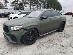 Mercedes-Benz salvage cars for sale: 2021 Mercedes-Benz GLE Coupe AMG 53 4matic