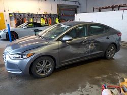 Vehiculos salvage en venta de Copart Candia, NH: 2018 Hyundai Elantra SEL