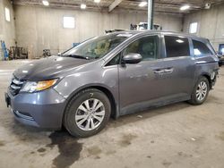 Salvage cars for sale at Blaine, MN auction: 2014 Honda Odyssey EX
