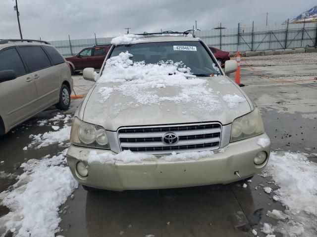 2002 Toyota Highlander Limited