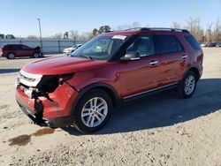 Salvage cars for sale at Lumberton, NC auction: 2014 Ford Explorer XLT