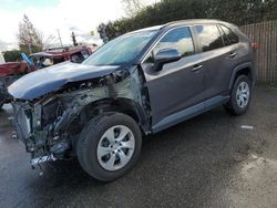 Toyota Rav4 salvage cars for sale: 2020 Toyota Rav4 LE