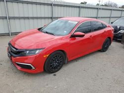 Salvage cars for sale from Copart Shreveport, LA: 2019 Honda Civic LX