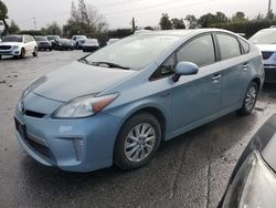 Salvage cars for sale at San Martin, CA auction: 2013 Toyota Prius PLUG-IN