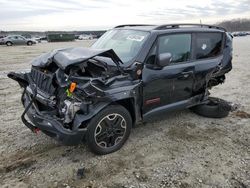 Jeep salvage cars for sale: 2017 Jeep Renegade Trailhawk