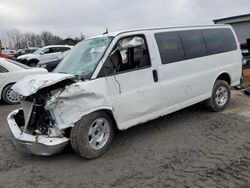 Salvage cars for sale from Copart Duryea, PA: 2013 Chevrolet Express G1500 LT