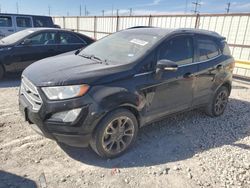 Salvage cars for sale from Copart Haslet, TX: 2019 Ford Ecosport Titanium