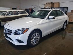 Mercedes-Benz salvage cars for sale: 2019 Mercedes-Benz C 300 4matic