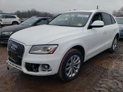 Salvage cars for sale at Hillsborough, NJ auction: 2016 Audi Q5 Premium Plus