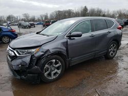 Salvage cars for sale from Copart Chalfont, PA: 2018 Honda CR-V EX