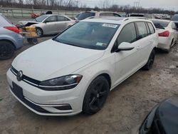 Salvage cars for sale at Leroy, NY auction: 2018 Volkswagen Golf Sportwagen SEL