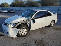 Salvage cars for sale from Copart Las Vegas, NV: 2005 Honda Civic LX