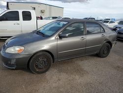Salvage cars for sale from Copart Tucson, AZ: 2008 Toyota Corolla CE