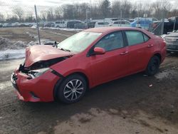 Salvage cars for sale from Copart Chalfont, PA: 2015 Toyota Corolla L