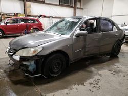 Salvage cars for sale at Nisku, AB auction: 2005 Honda Civic LX