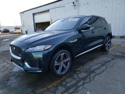 Salvage cars for sale at Chicago Heights, IL auction: 2017 Jaguar F-PACE S