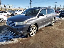 Toyota salvage cars for sale: 2013 Toyota Highlander Limited