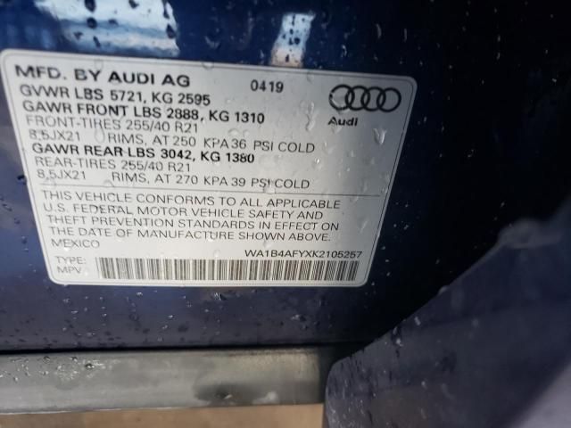 2019 Audi SQ5 Premium Plus