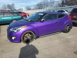 Salvage cars for sale from Copart Moraine, OH: 2016 Hyundai Veloster Turbo