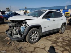 Jeep Compass salvage cars for sale: 2022 Jeep Compass Latitude LUX