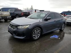 Honda salvage cars for sale: 2018 Honda Civic EX