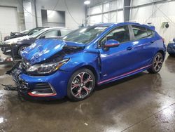 Salvage cars for sale at Ham Lake, MN auction: 2019 Chevrolet Cruze LT