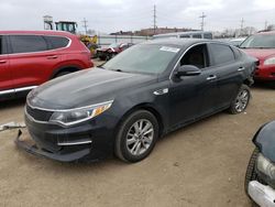 Salvage cars for sale from Copart Chicago Heights, IL: 2018 KIA Optima LX