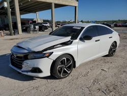 Salvage cars for sale at West Palm Beach, FL auction: 2022 Honda Accord Sport