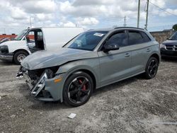 Salvage cars for sale from Copart Homestead, FL: 2019 Audi SQ5 Premium Plus